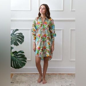 New! Millie Resort & Travel Holly Dress Summer Garden